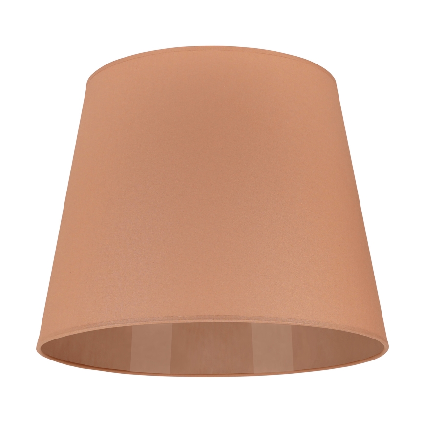 Duolla - Abajur para candeeiro de pé CLASSIC L E27 diâmetro 38 cm castanho