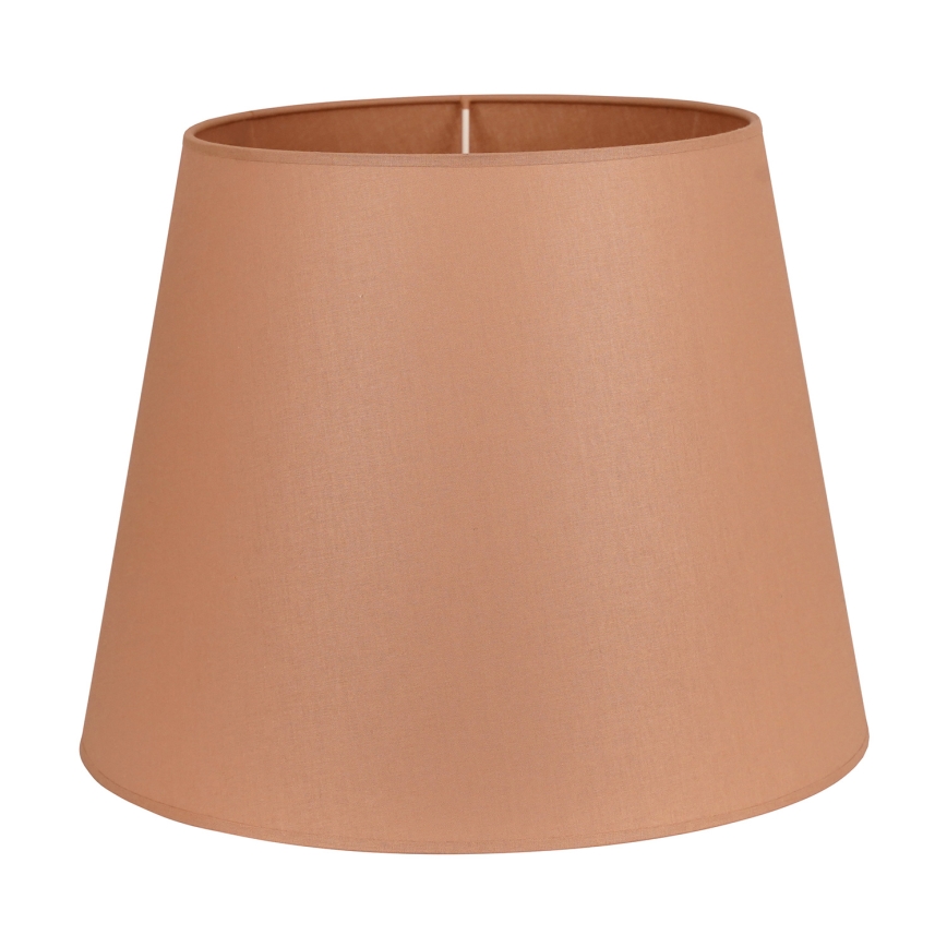 Duolla - Abajur para candeeiro de pé CLASSIC L E27 diâmetro 38 cm castanho