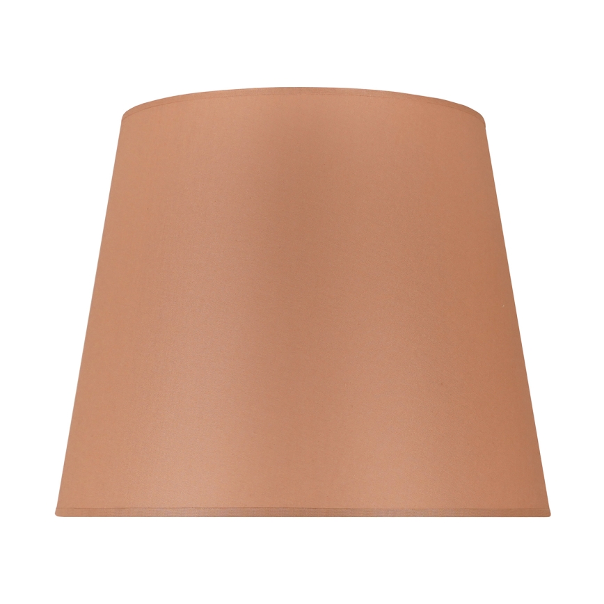 Duolla - Abajur para candeeiro de pé CLASSIC L E27 diâmetro 38 cm castanho