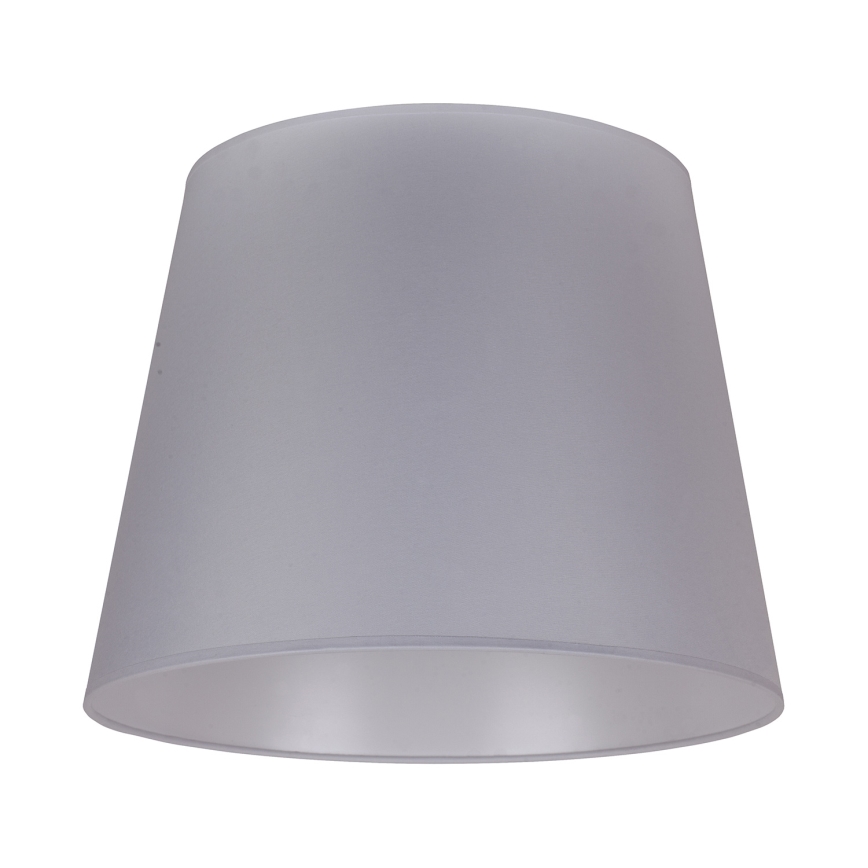 Duolla - Abajur para candeeiro de pé CLASSIC L E27 diâmetro 38 cm cinzento