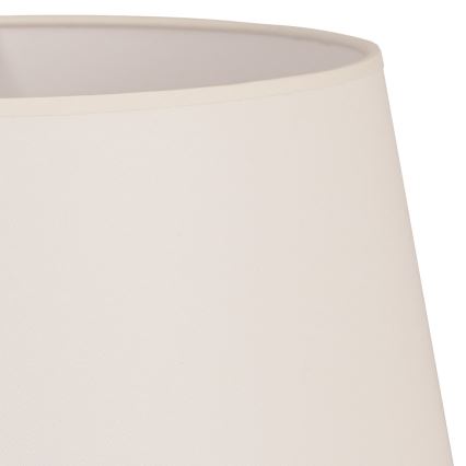Duolla - Abajur para candeeiro de pé CLASSIC L E27 diâmetro 38 cm creme