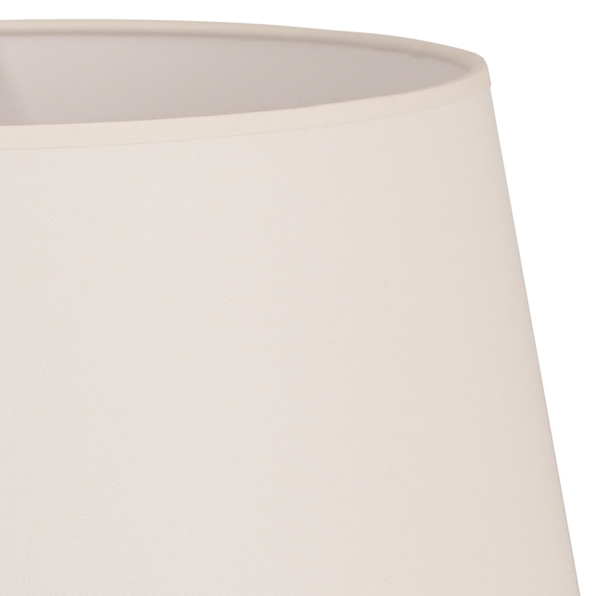 Duolla - Abajur para candeeiro de pé CLASSIC L E27 diâmetro 38 cm creme