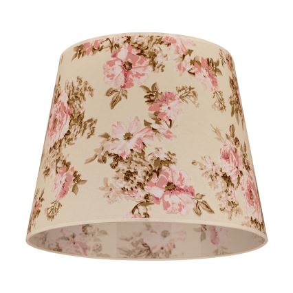 Duolla - Abajur para candeeiro de pé CLASSIC L E27 diâmetro 38 cm rosa