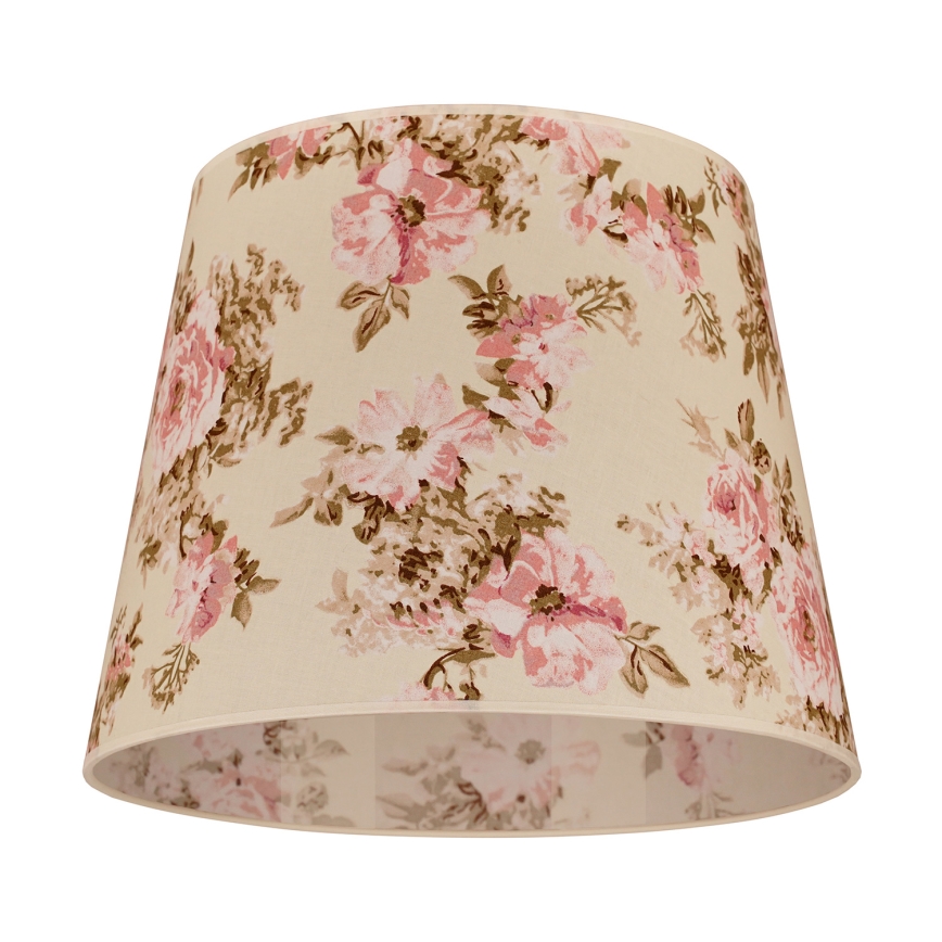 Duolla - Abajur para candeeiro de pé CLASSIC L E27 diâmetro 38 cm rosa