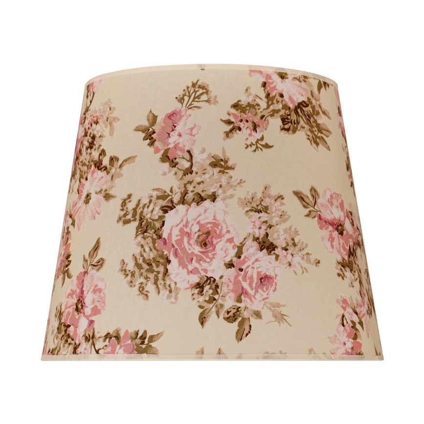 Duolla - Abajur para candeeiro de pé CLASSIC L E27 diâmetro 38 cm rosa