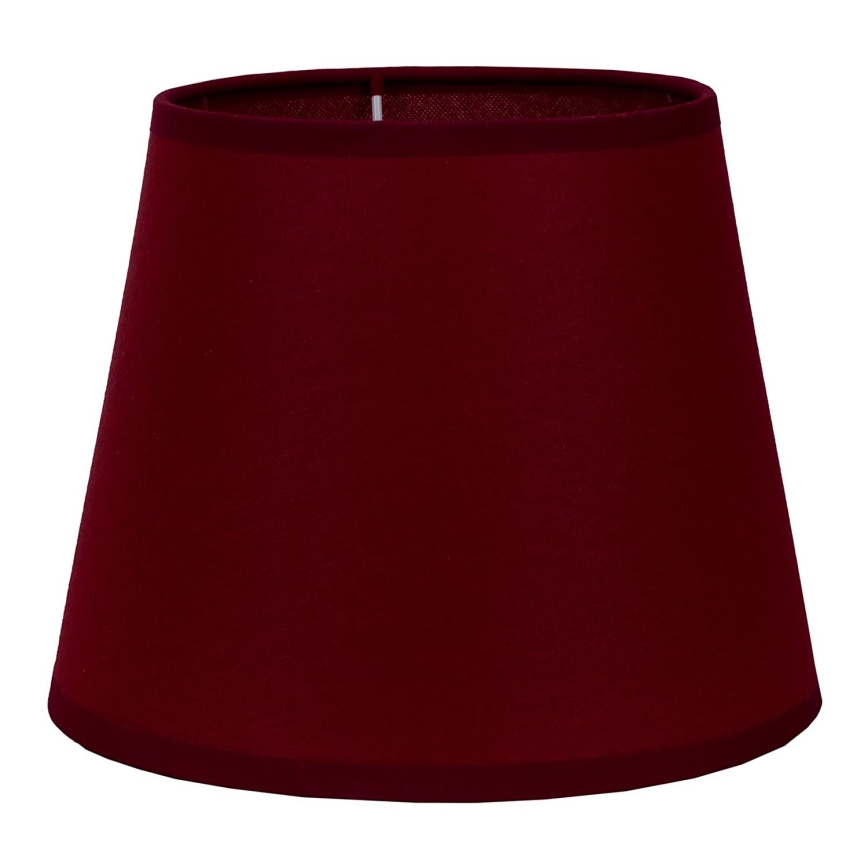 Duolla - Abajur para candeeiro de pé CLASSIC L E27 diâmetro 38 cm vinho