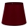Duolla - Abajur para candeeiro de pé CLASSIC L E27 diâmetro 38 cm vinho