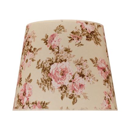 Duolla - Abajur para candeeiro de pé CLASSIC L E27 diâmetro 38 cm rosa