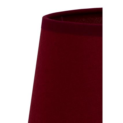 Duolla - Abajur para candeeiro de pé CLASSIC L E27 diâmetro 38 cm vinho