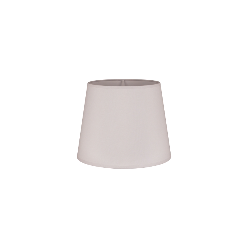Duolla - Abajur para candeeiro de mesa CLASSIC M E27 diâmetro 24 cm branco