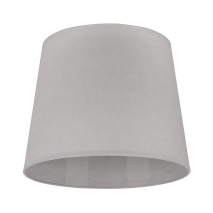 Duolla - Abajur para lâmpada de mesa CLASSIC M E27 diâmetro 24 cm cinza