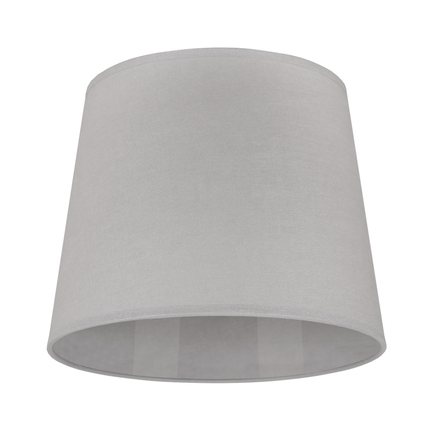 Duolla - Abajur para lâmpada de mesa CLASSIC M E27 diâmetro 24 cm cinza