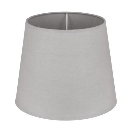 Duolla - Abajur para lâmpada de mesa CLASSIC M E27 diâmetro 24 cm cinza
