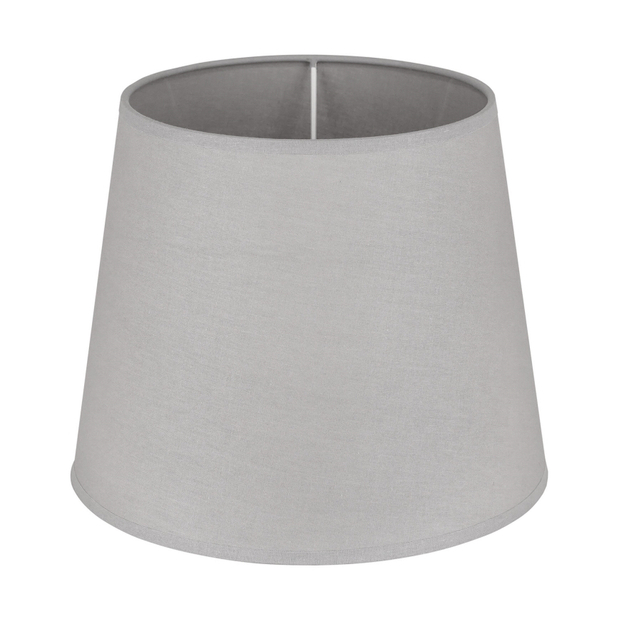 Duolla - Abajur para lâmpada de mesa CLASSIC M E27 diâmetro 24 cm cinza