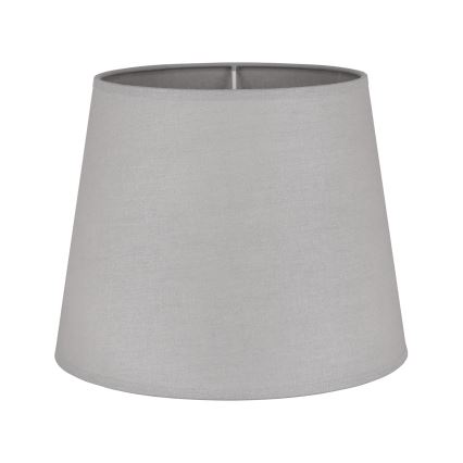 Duolla - Abajur para lâmpada de mesa CLASSIC M E27 diâmetro 24 cm cinza