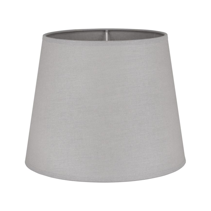Duolla - Abajur para lâmpada de mesa CLASSIC M E27 diâmetro 24 cm cinza