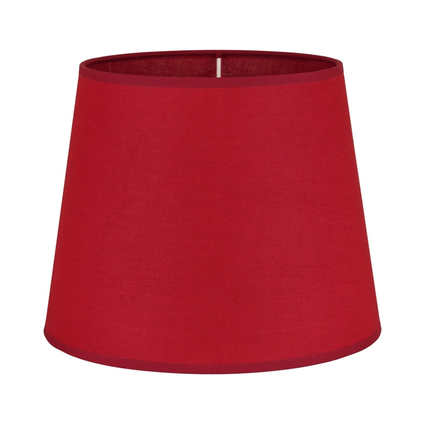 Duolla - Abajur para lâmpada de mesa CLASSIC M E27 diâmetro 24 cm vermelho