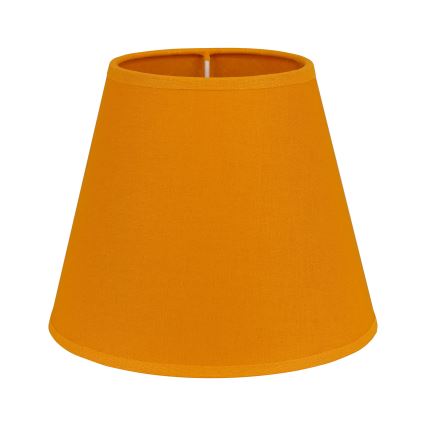 Duolla - Abajur para candeeiro de mesa SOFIA XS E14 diâmetro 18,5 cm amarelo