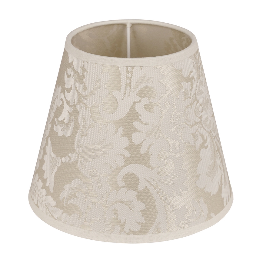 Duolla - Abajur para candeeiro de mesa SOFIA XS E14 diâmetro 18,5 cm bege