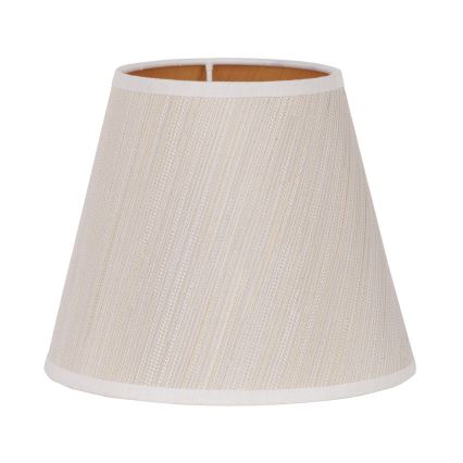 Duolla - Abajur para candeeiro de mesa SOFIA XS E14 diâmetro 18,5 cm bege