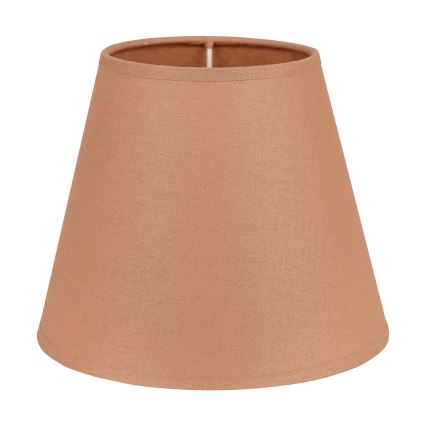 Duolla - Abajur para lâmpada de mesa SOFIA XS E14 diâmetro 18,5 cm marrom