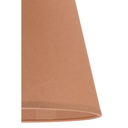 Duolla - Abajur para lâmpada de mesa SOFIA XS E14 diâmetro 18,5 cm marrom