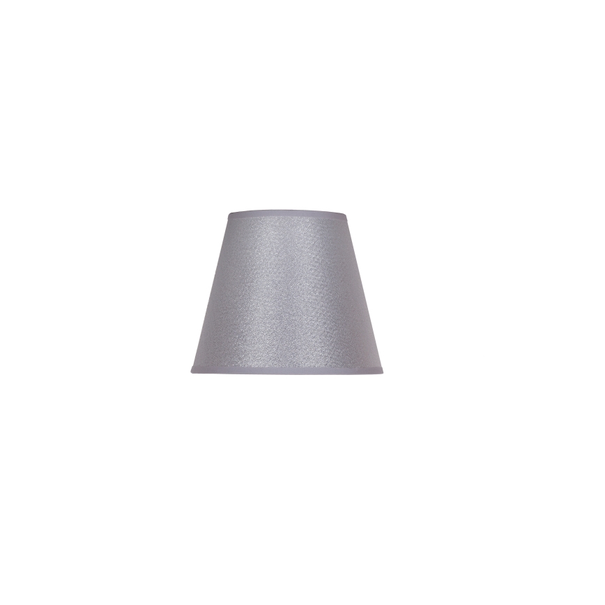 Duolla - Abajur SOFIA XS E14 diâmetro 18,5 cm prateado