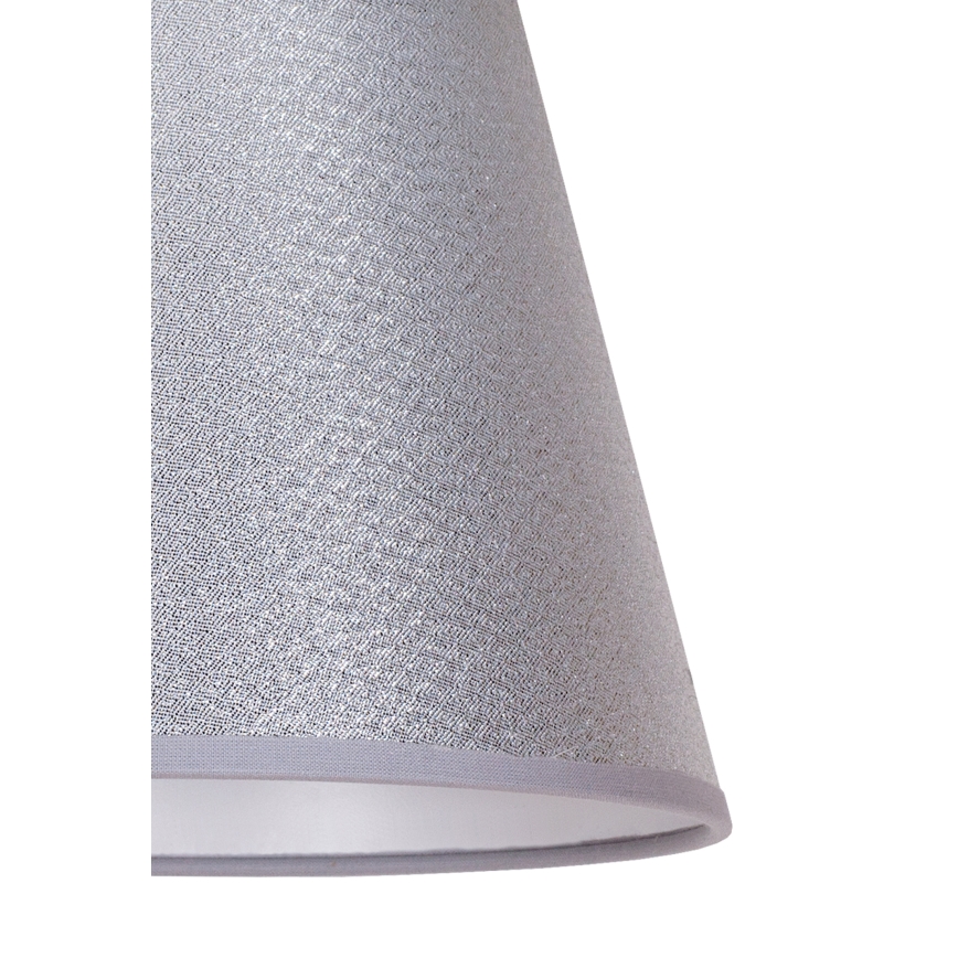 Duolla - Abajur SOFIA XS E14 diâmetro 18,5 cm prateado