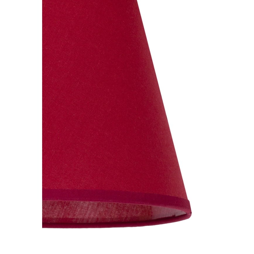 Duolla - Abajur SOFIA XS E14 diâmetro 18,5 cm vermelho