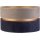 Duolla - Abajur universal DUO E27 diâmetro 40 cm cinzento/azul/dourado