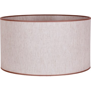 Duolla - Abajur universal E27 diâmetro 35 cm bege