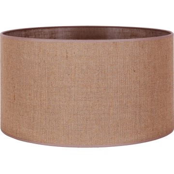 Duolla - Abajur universal E27 diâmetro 35 cm castanho
