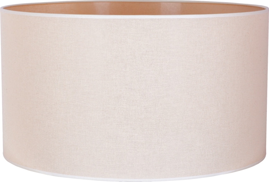 Duolla - Abajur universal E27 diâmetro 35 cm creme