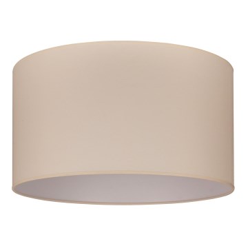 Duolla - Abajur universal ROLLER E27 diâmetro 45 cm creme