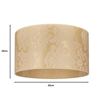 Duolla - Abajur universal ROLLER E27 diâmetro 45 cm dourado