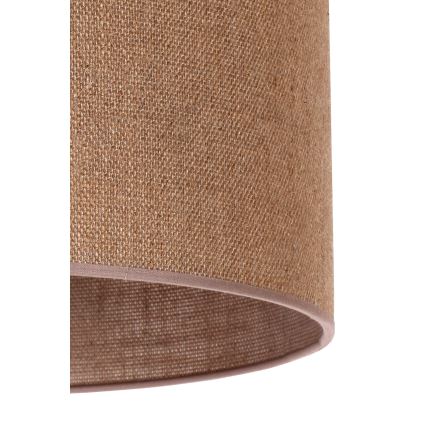 Duolla - Abajur universal ROLLER E27 diâmetro 50 cm castanho