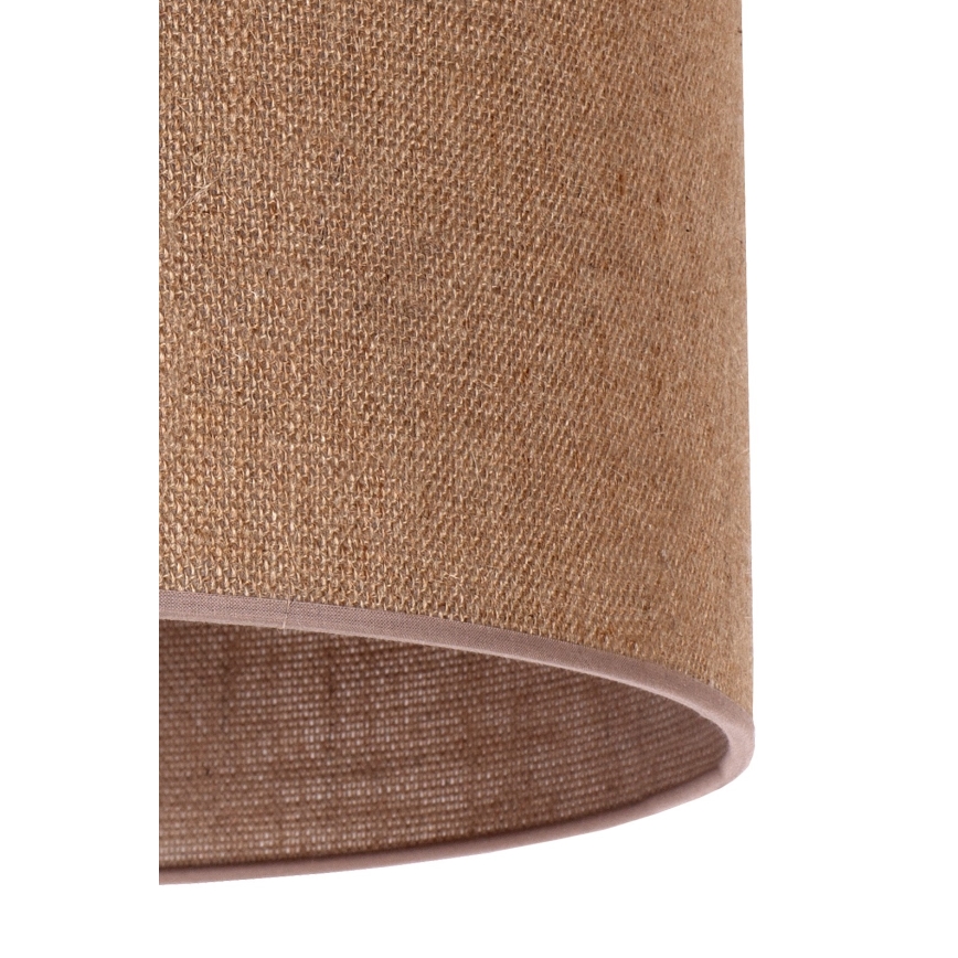 Duolla - Abajur universal ROLLER E27 diâmetro 50 cm castanho