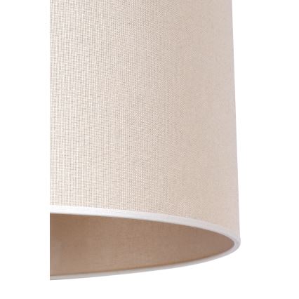 Duolla - Candeeiro de chão 1xE27/60W/230V diâmetro 44 cm creme/bege