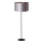 Duolla - Candeeiro de chão CANNES 1xE27/15W/230V diâmetro 45 cm prateado/cobre/preto