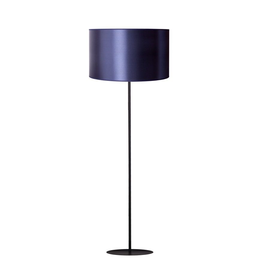Duolla - Candeeiro de chão CANNES 1xE27/15W/230V diâmetro 45 cm roxo/cobre/preto