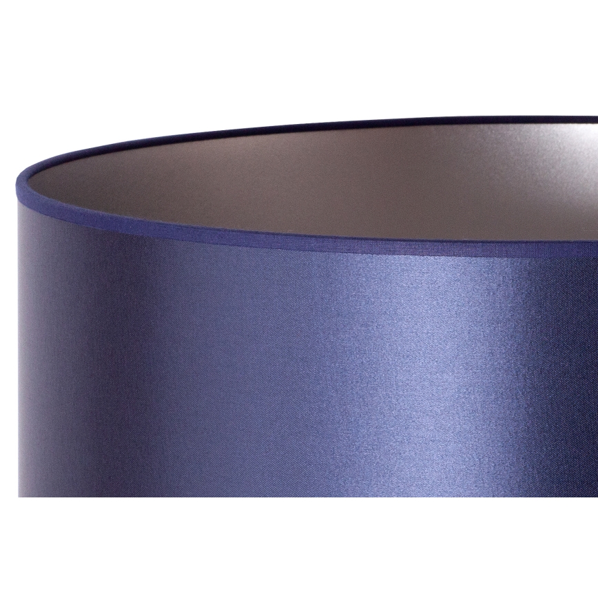 Duolla - Candeeiro de chão CANNES 1xE27/15W/230V diâmetro 45 cm roxo/prateado/preto