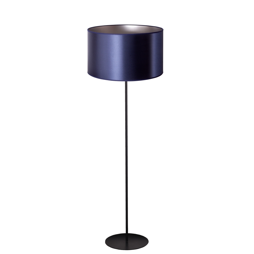 Duolla - Candeeiro de chão CANNES 1xE27/15W/230V diâmetro 45 cm roxo/prateado/preto