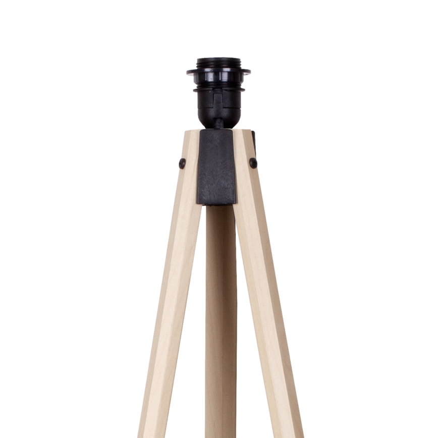 Duolla - Candeeiro de chão DUO 1xE27/60W/230V diâmetro 44 cm cinzento/azul/bege