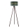 Duolla - Candeeiro de chão DUO 1xE27/60W/230V diâmetro 44 cm verde/castanho