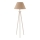 Duolla - Candeeiro de chão ECHO1 1xE27/40W/230V diâmetro 50 cm castanho