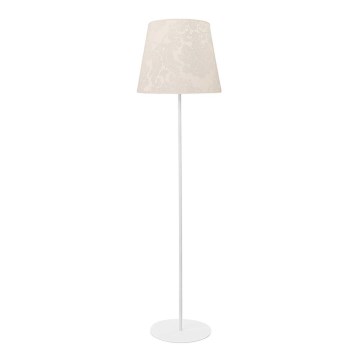 Duolla - Candeeiro de chão SOPRANO 1xE27/40W/230V diâmetro 38 cm bege