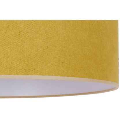 Duolla - Candeeiro de mesa BRISTOL 1xE14/15W/230V diâmetro 17,5 cm amarelo/branco