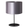 Duolla - Candeeiro de mesa CANNES 1xE14/15W/230V diâmetro 20 cm prateado/preto