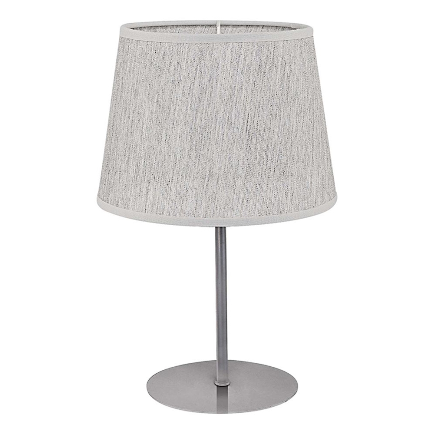 Duolla - Candeeiro de mesa ECO 1xE14/40W/230V diâmetro 20 cm cinzento