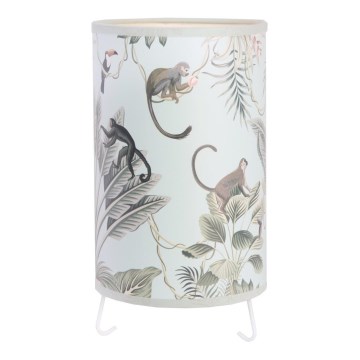 Duolla - Candeeiro de mesa MONKEYS 1xE14/15W/230V diâmetro 12,5 cm